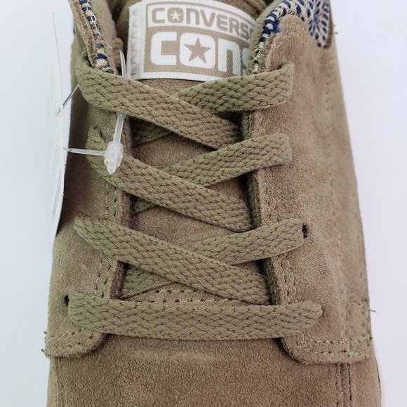 Converse Sea Star LS Mid Mens Size 10.5 Lead Gray Suede Skate Sneaker Shoes - Picture 9 of 11